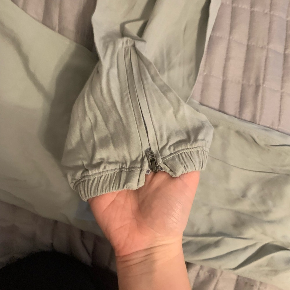 Light gray lululemon joggers